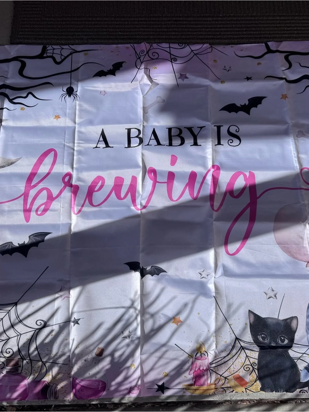 A baby is brewing baby shower party decor 6 pcs